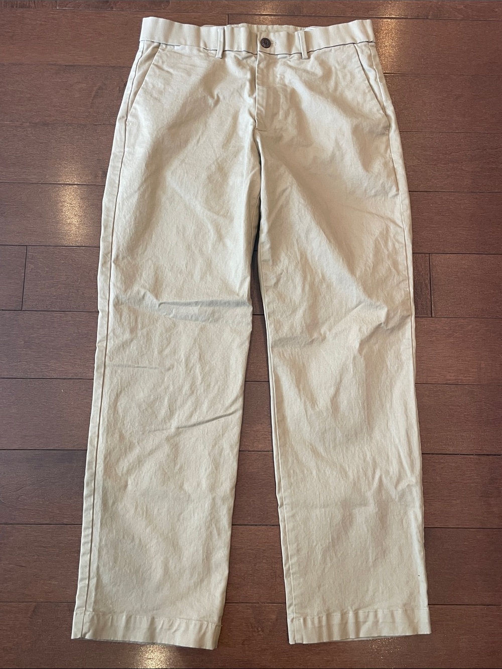 Men's Beige Chino Pants
